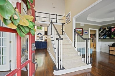 This beautiful 5-bedroom, 4-bathroom home in the highly on Brookstone Golf and Country Club in Georgia - for sale on GolfHomes.com, golf home, golf lot