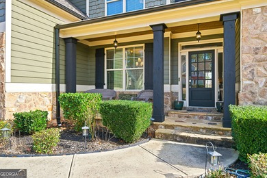 Welcome to this stunning Craftsman-style home nestled in the on The Frog Golf Club in Georgia - for sale on GolfHomes.com, golf home, golf lot
