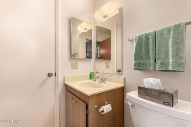 Experience delightful adult living in this 2-bedroom unit on Sun Village Golf Course in Arizona - for sale on GolfHomes.com, golf home, golf lot