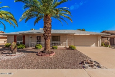 Lovely home located in popular phase 2 of Sun City. Home was on PalmBrook Country Club in Arizona - for sale on GolfHomes.com, golf home, golf lot