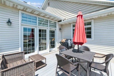 Welcome to this stunning ranch, end unit, walkout townhome in on Des Moines Golf and Country Club in Iowa - for sale on GolfHomes.com, golf home, golf lot