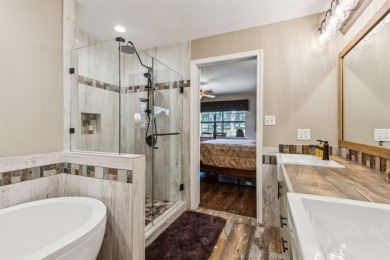 Escape to this stunning lakeside property in Star Harbor on on Star Harbor Golf Club in Texas - for sale on GolfHomes.com, golf home, golf lot