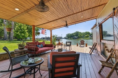 Escape to this stunning lakeside property in Star Harbor on on Star Harbor Golf Club in Texas - for sale on GolfHomes.com, golf home, golf lot
