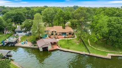 Escape to this stunning lakeside property in Star Harbor on on Star Harbor Golf Club in Texas - for sale on GolfHomes.com, golf home, golf lot