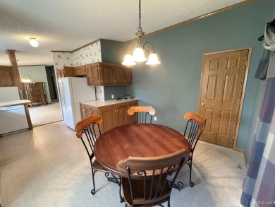 Welcome to this well-maintained 3-bedroom, 2-bath manufactured on Crystal View Municipal Golf Course in Michigan - for sale on GolfHomes.com, golf home, golf lot