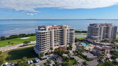 Positioned high on the south side and 9th floor of Building One on Longboat Key Golf Club Resort in Florida - for sale on GolfHomes.com, golf home, golf lot