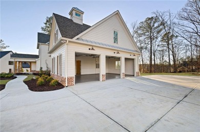 This stunning new-build estate home is set in a private on The Governors Towne Club in Georgia - for sale on GolfHomes.com, golf home, golf lot