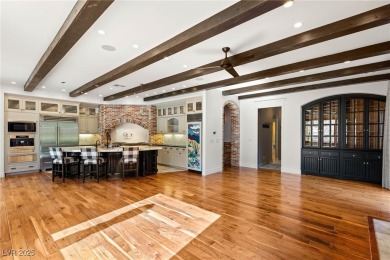 Cradled by the Red Rock Mountains, this exceptional estate on Red Rock Country Club in Nevada - for sale on GolfHomes.com, golf home, golf lot