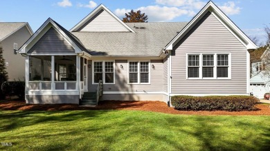 Nestled alongside the 14th fairway with a beautiful wooded on Chapel Ridge Golf Club in North Carolina - for sale on GolfHomes.com, golf home, golf lot