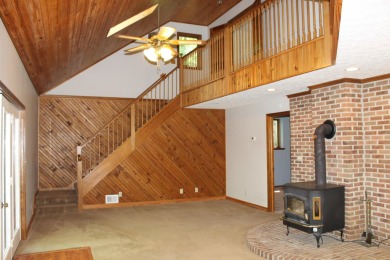 Check out this charming, cozy cabin w/ a fantastic corner lot on Hide-A-Way Hills Golf Club in Ohio - for sale on GolfHomes.com, golf home, golf lot