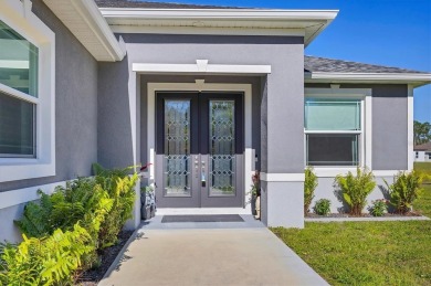 NOT FLOOD ZONE! 
VERY PRIVATE WATERFRONT VIEWS! BUILT in  2022! on Bobcat Trail Golf Club in Florida - for sale on GolfHomes.com, golf home, golf lot