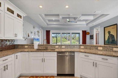 NOT FLOOD ZONE! 
VERY PRIVATE WATERFRONT VIEWS! BUILT in  2022! on Bobcat Trail Golf Club in Florida - for sale on GolfHomes.com, golf home, golf lot