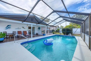 Lovingly maintained 3-bedroom, 2-bath pool home in Venice on Capri Isle Golf Club in Florida - for sale on GolfHomes.com, golf home, golf lot