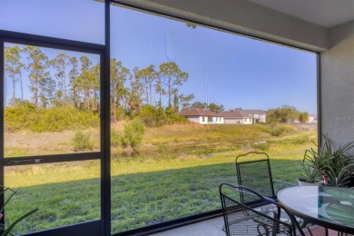 NOT FLOOD ZONE! 
VERY PRIVATE WATERFRONT VIEWS! BUILT in  2022! on Bobcat Trail Golf Club in Florida - for sale on GolfHomes.com, golf home, golf lot