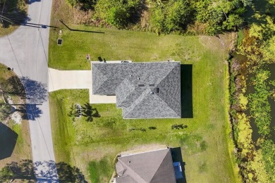 NOT FLOOD ZONE! 
VERY PRIVATE WATERFRONT VIEWS! BUILT in  2022! on Bobcat Trail Golf Club in Florida - for sale on GolfHomes.com, golf home, golf lot