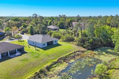 NOT FLOOD ZONE! 
VERY PRIVATE WATERFRONT VIEWS! BUILT in  2022! on Bobcat Trail Golf Club in Florida - for sale on GolfHomes.com, golf home, golf lot