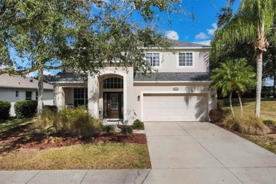 This two-story home offers 4 bedrooms, 3.5 baths, and 2,930 on River Strand Golf and Country Club At Heritage Harbour  in Florida - for sale on GolfHomes.com, golf home, golf lot