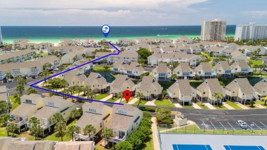 This beautifully updated freestanding three-bedroom beach villa on Sandpiper Cove Golf Course in Florida - for sale on GolfHomes.com, golf home, golf lot