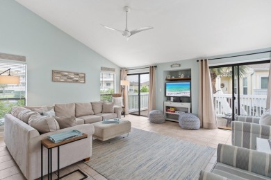 This beautifully updated freestanding three-bedroom beach villa on Sandpiper Cove Golf Course in Florida - for sale on GolfHomes.com, golf home, golf lot