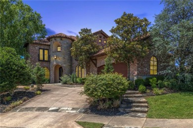 Magnificent Tuscan-inspired, custom-built home nestled on a on Blessings Golf Club in Arkansas - for sale on GolfHomes.com, golf home, golf lot