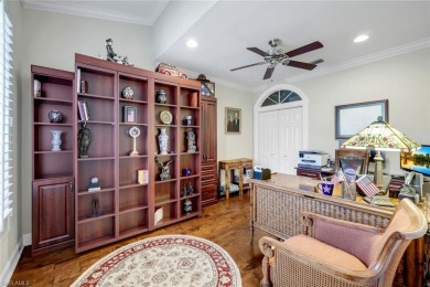 Step inside this spacious and very private two-story *Aberdeen* on Quail Village Golf Course in Florida - for sale on GolfHomes.com, golf home, golf lot