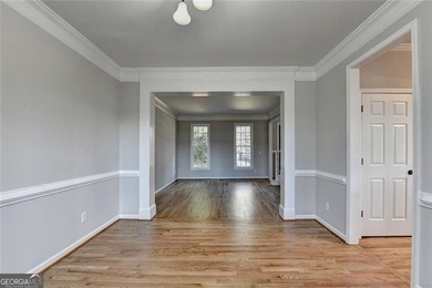 This is the home, beautiful golf course lot and view you have on Trophy Club of Apalachee in Georgia - for sale on GolfHomes.com, golf home, golf lot