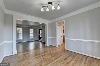 This is the home, beautiful golf course lot and view you have on Trophy Club of Apalachee in Georgia - for sale on GolfHomes.com, golf home, golf lot