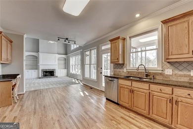 This is the home, beautiful golf course lot and view you have on Trophy Club of Apalachee in Georgia - for sale on GolfHomes.com, golf home, golf lot