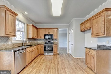 This is the home, beautiful golf course lot and view you have on Trophy Club of Apalachee in Georgia - for sale on GolfHomes.com, golf home, golf lot