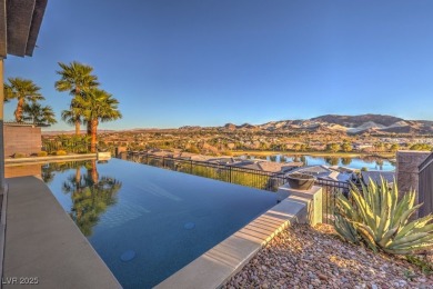 Spectacular view of Hole 1 at Reflection Bay Golf Club~This on Reflection Bay Golf Club in Nevada - for sale on GolfHomes.com, golf home, golf lot