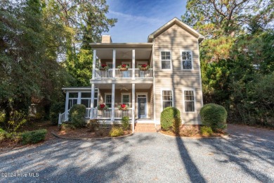 This charming Charlestonian-style 3-bedroom/2.5-bath home in on Pinehurst Resort and Country Club in North Carolina - for sale on GolfHomes.com, golf home, golf lot