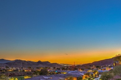 Spectacular view of Hole 1 at Reflection Bay Golf Club~This on Reflection Bay Golf Club in Nevada - for sale on GolfHomes.com, golf home, golf lot