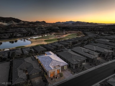 Spectacular view of Hole 1 at Reflection Bay Golf Club~This on Reflection Bay Golf Club in Nevada - for sale on GolfHomes.com, golf home, golf lot