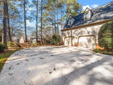 This charming Williamsburg-style custom-built home in the highly on Lochmere Golf Club in North Carolina - for sale on GolfHomes.com, golf home, golf lot