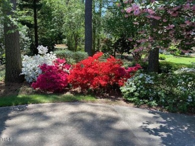 This charming Williamsburg-style custom-built home in the highly on Lochmere Golf Club in North Carolina - for sale on GolfHomes.com, golf home, golf lot