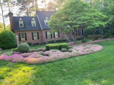 This charming Williamsburg-style custom-built home in the highly on Lochmere Golf Club in North Carolina - for sale on GolfHomes.com, golf home, golf lot