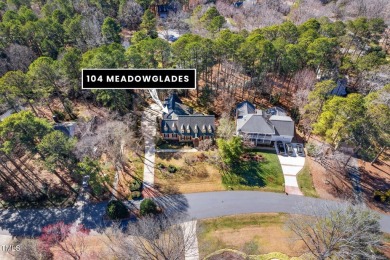 This charming Williamsburg-style custom-built home in the highly on Lochmere Golf Club in North Carolina - for sale on GolfHomes.com, golf home, golf lot