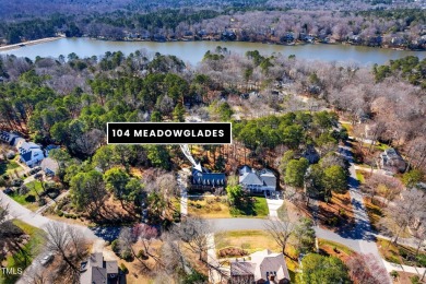 This charming Williamsburg-style custom-built home in the highly on Lochmere Golf Club in North Carolina - for sale on GolfHomes.com, golf home, golf lot