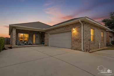 Welcome to the newest custom brick patio home built in Oak on Tiger Point Golf and Country Club in Florida - for sale on GolfHomes.com, golf home, golf lot