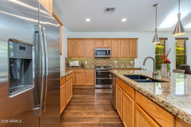 Welcome home to this Juniper model in the Sundance neighborhood on Wickenburg Ranch Golf Course in Arizona - for sale on GolfHomes.com, golf home, golf lot