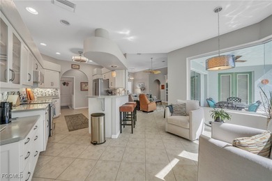 Nestled in the gated community of Seminole Lakes, this 3 bedroom on Burnt Store Golf Club in Florida - for sale on GolfHomes.com, golf home, golf lot