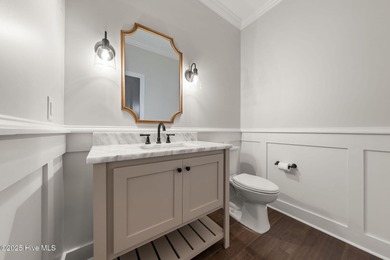 Modern Farmhouse Living Meets Coastal Convenience. A must see on River Landing Golf Course in North Carolina - for sale on GolfHomes.com, golf home, golf lot