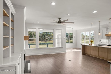 Modern Farmhouse Living Meets Coastal Convenience. A must see on River Landing Golf Course in North Carolina - for sale on GolfHomes.com, golf home, golf lot