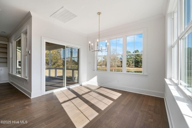 Modern Farmhouse Living Meets Coastal Convenience. A must see on River Landing Golf Course in North Carolina - for sale on GolfHomes.com, golf home, golf lot