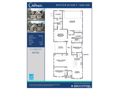 The WINTER SUNSET floorplan by Brighton Homes is a beautifully on Boise Ranch Golf Course, Inc. in Idaho - for sale on GolfHomes.com, golf home, golf lot