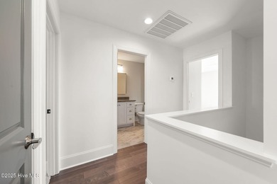 Modern Farmhouse Living Meets Coastal Convenience. A must see on River Landing Golf Course in North Carolina - for sale on GolfHomes.com, golf home, golf lot