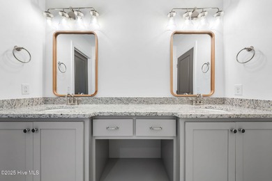 Modern Farmhouse Living Meets Coastal Convenience. A must see on River Landing Golf Course in North Carolina - for sale on GolfHomes.com, golf home, golf lot