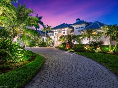 This magnificent estate home in Bonita Bay's sought-after on Bonita Bay West in Florida - for sale on GolfHomes.com, golf home, golf lot
