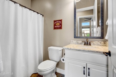 Here is a beautiful home built in 2020 and located on the golf on Tonto Verde Golf Club in Arizona - for sale on GolfHomes.com, golf home, golf lot