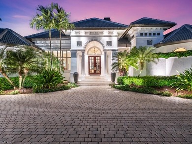 This magnificent estate home in Bonita Bay's sought-after on Bonita Bay West in Florida - for sale on GolfHomes.com, golf home, golf lot